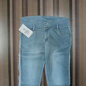 W-30 Size-30 Slim Fit Women Denim Jeans