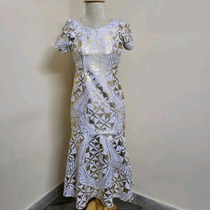 Self Print Dress