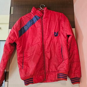 Red Puffer Jacket!!