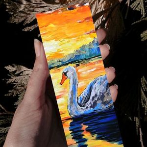 Beautiful Custom Hand-painted Bookmarks