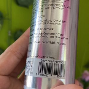 BBlunt Dry Shampoo