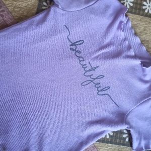 Lavender Crop Top