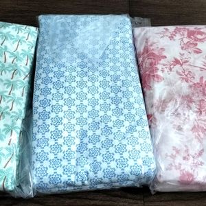 Beautiful pure cotton bedsheet set of 3 combo