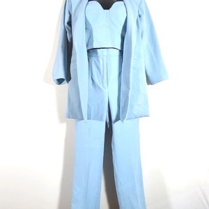Light Blue 3 Piece Suit (Women's)