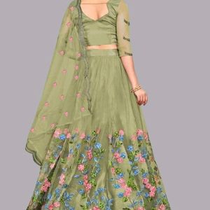 KITTARI FASHION Ethnic Wear Embroidery Lehnga Chol