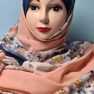 Floral Printed hijab