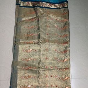 Pure Kanchipuram Zari Saree