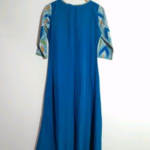 Blue Casual Kurta Set (Women's)