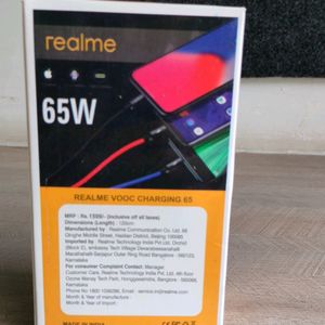 REALME 65W VOOC CHARGER