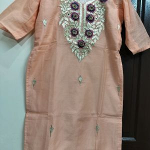 Ethnic Elegant Kurta With Gota Patti Work