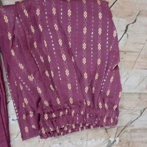 Kurta Trouser Dupptta And Free 🎁