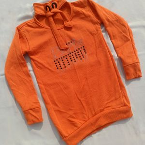 Orange sweater top (UNUSED)