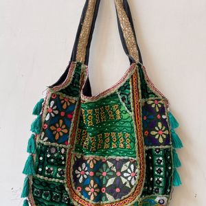 Boho Embroidered Bag From Jodhpur