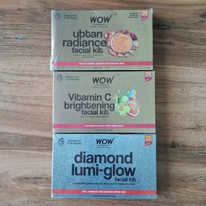 Wow Set Of 3 Facial Kit