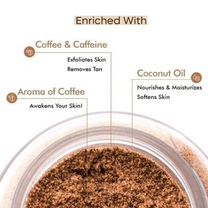 mcaffeine Nakedand Raw Coffee Body Scrub 100g