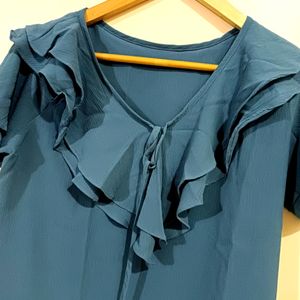 Fancy Chiffon Top For Girls