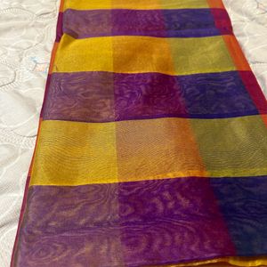 Multicolor Saree