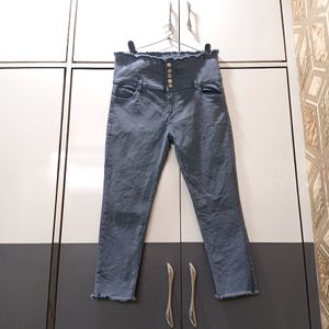 141 . Grey Jeans For Women