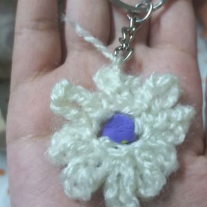 Sunflower Keychain