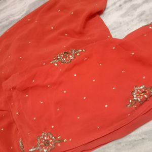 Kurthi And Heavy Dupatta