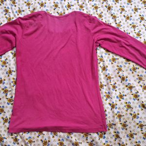 Graphic Print Long Sleeve Tshirt For Women