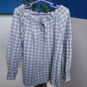 Blue Dolly Blouse