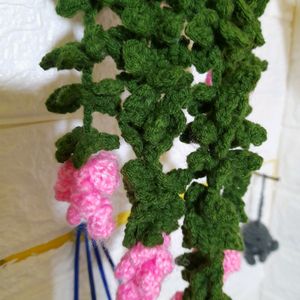 Crochet Hanging Pot