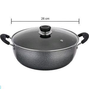 Non Stick Kadai With Glass Lid 2.5l