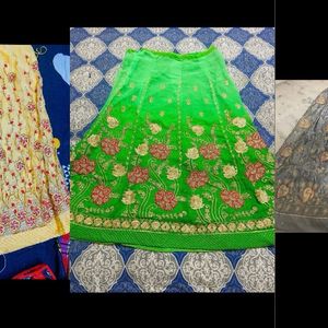 Haldi & Mhandi Dress For Wedding +one Freebie