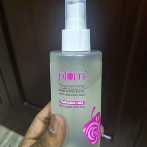 Simple Face Wash And Plum Toner