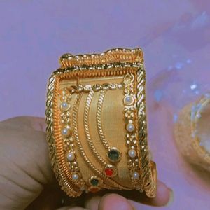 Gold-plated Kada For Women