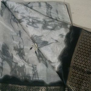 Jardosi work Patch Saree