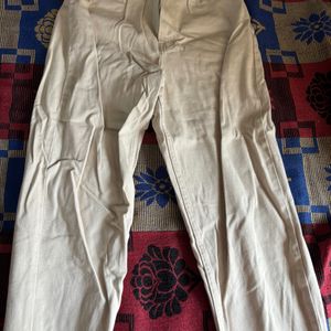 High Waist Mom Jeans - Beige (Ladies)