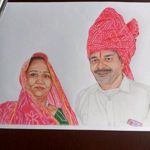 Colour Pencil Portrait