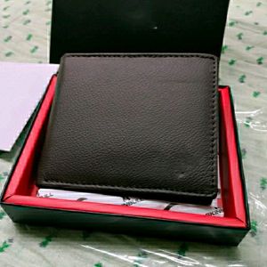 Black Unused Premium Wallet For Man