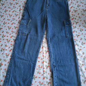 Blue Baggy Jeans