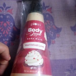 Plum Red velvet Body Wash