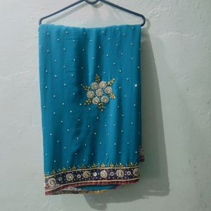 Saree With Small Size Blouse