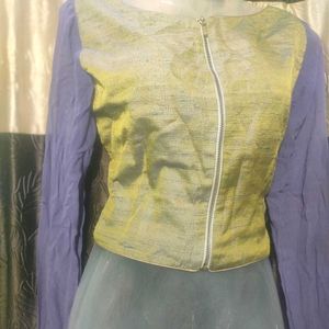 Blouse With Zip