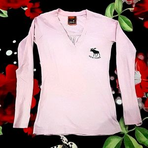 Baby Pink top Full Sleeves