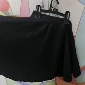 BLACK skirt For 12 Years And Above S ize