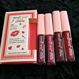 Lipstick Combo Of 8 ( Heng Fang)