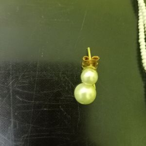 Pearl Necklace With Earing