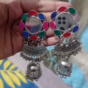 Multicolor jhumka