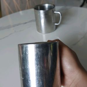 2 Steel Mugs