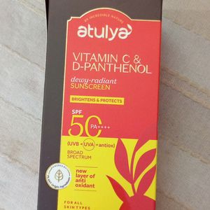 Atulya-Vitaminc & DPanthenol Sunscreen