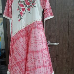 💖💞 NEW PINK COLOR 💗 BEAUTIFUL WORK KURTA💖💞💖