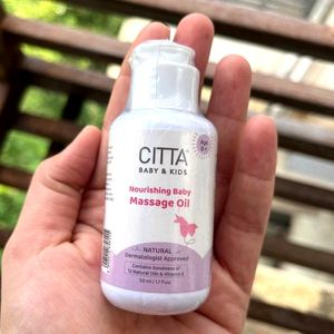 CITTA Natural Baby Massage Oil