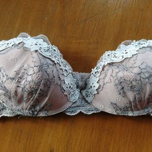 Mesh Design Bra