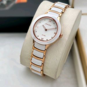 RADO CERAMIC LADIES WHITE WATCH @SALE